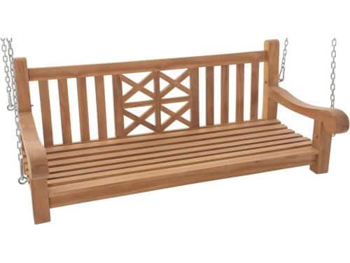 Luxe Houten Schommelbank 150 cm - Teakhout