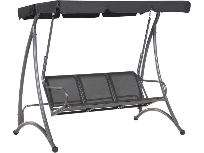Luxe Schommelbank voor Buiten - Weerbestendig Staal en Comfortabel Zitvlak