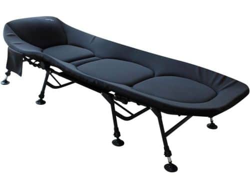 Luxe Vis- en Camping Ligbed met 8 Verstelbare Poten