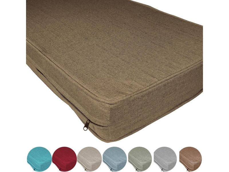 Luxe Waterdicht Buitenkussen voor Zitbank of Loungebank - Gemiddelde Hardheid