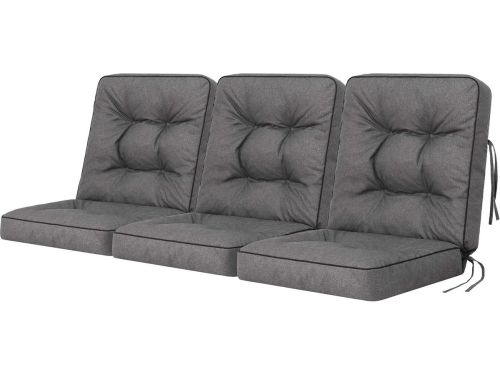 Luxe Zit- en Rugkussen voor Tuinbank of Schommelbank