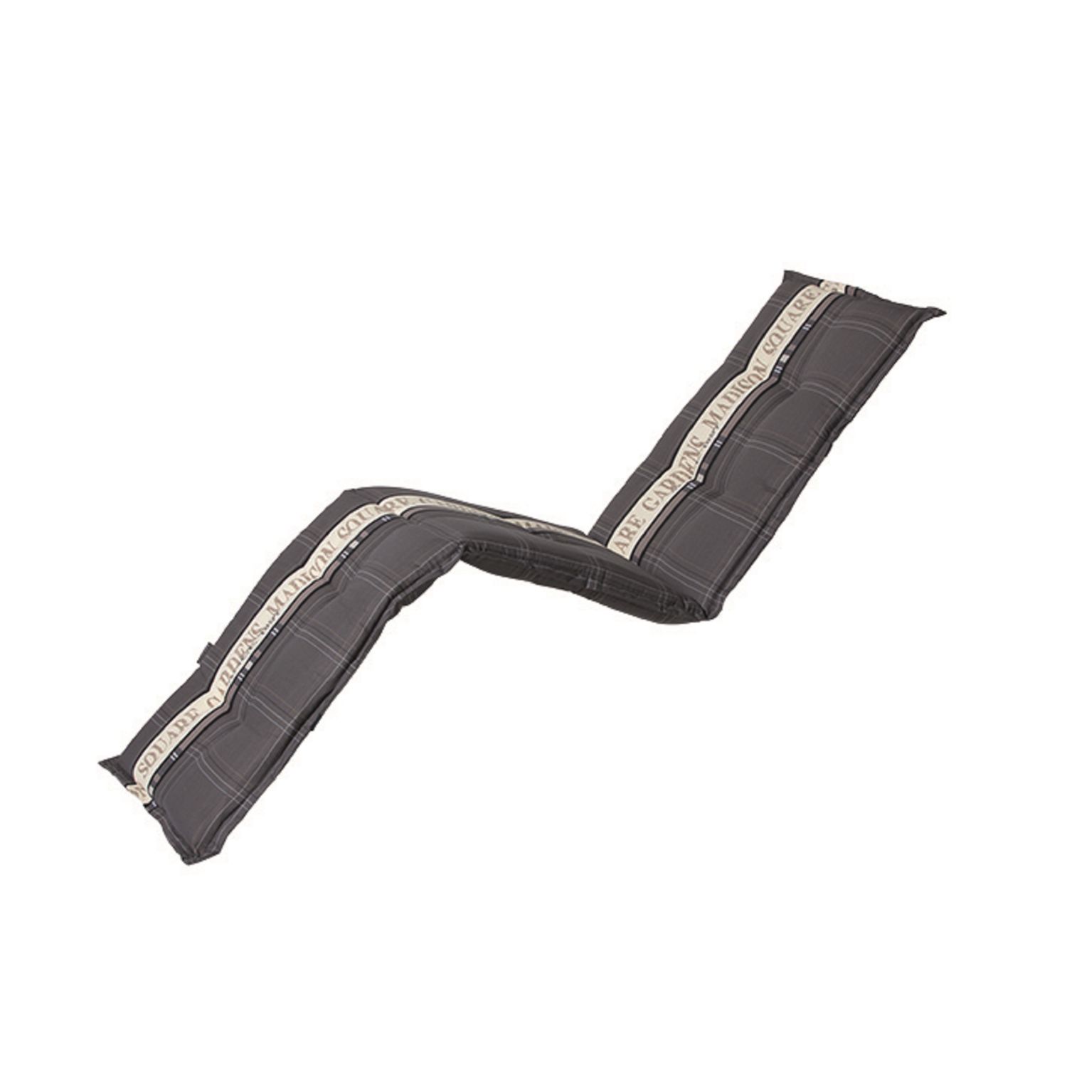 madison garden ligbedkussen grijs 200x60cm