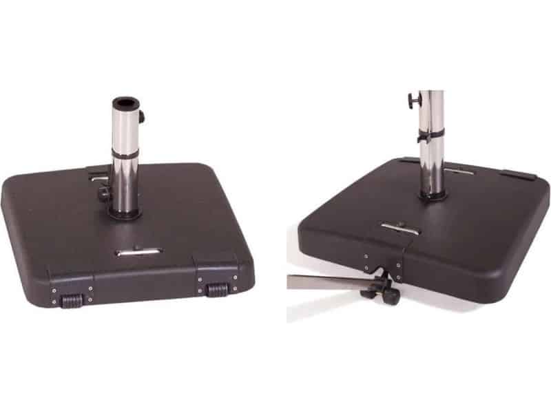 Madison Luxe Black Parasolvoet - 50kg