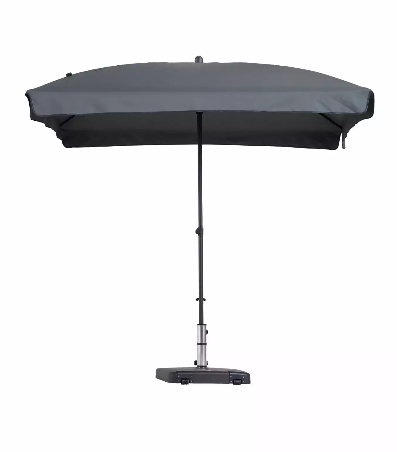 madison parasol patmos luxe 210x140cm pe grijs grade 6