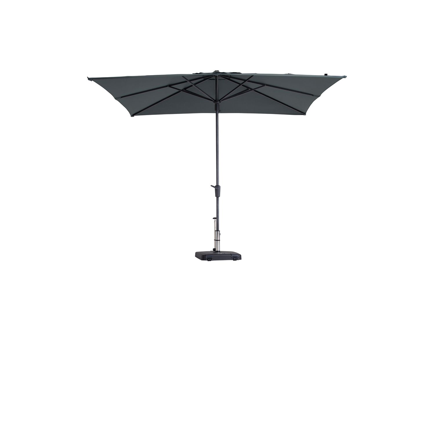 madison parasol syros topline antraciet 280x280cm