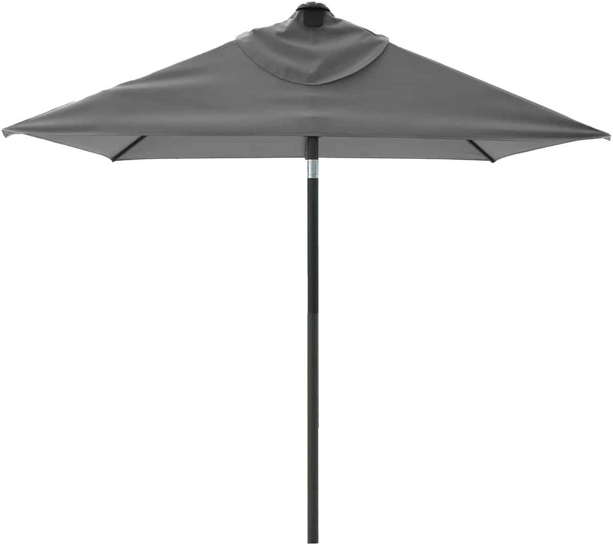 madison parasol top line grijs 210x130cm