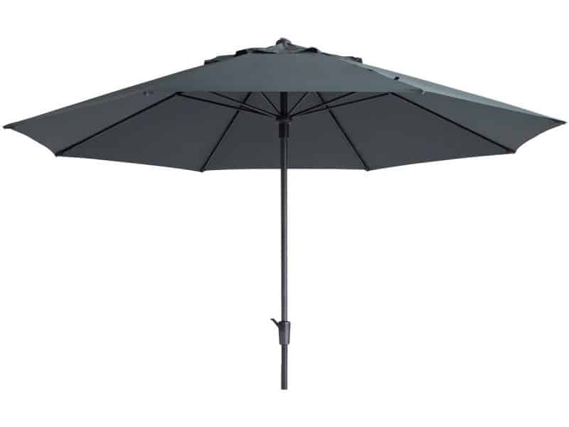 Madison Timor luxe stokparasol Ø400 cm - polyester grey
