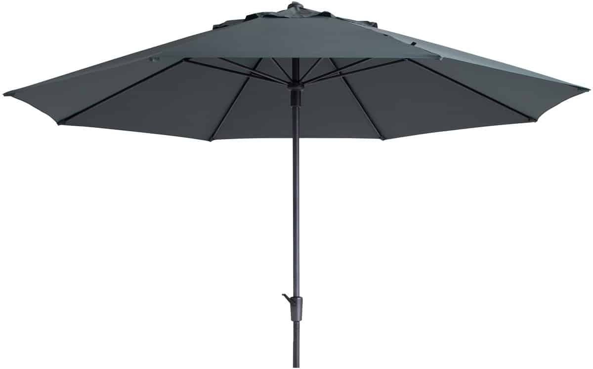 madison timor luxe stokparasol Ø400 cm polyester grey