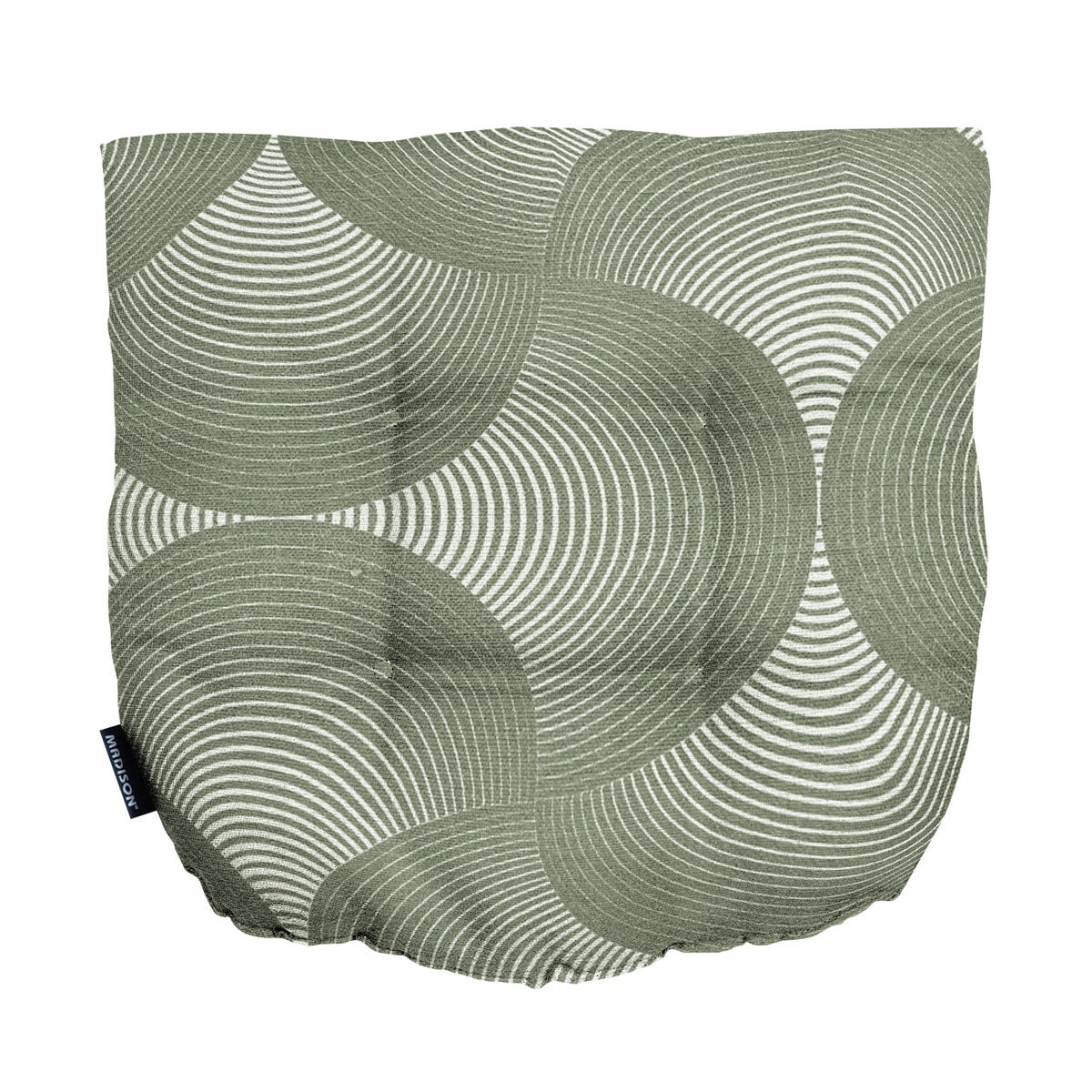 madison zitkussen napels kaki wicker rondo