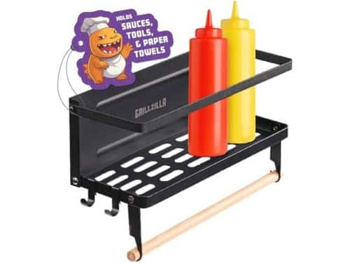 Magnetische BBQ Caddy - Grillgereedschap Organizer en Plankhouder voor Gas