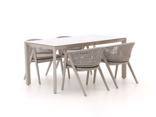 Manifesto Valsecca/Sestino 160cm dining tuinset 5-delig - Laagste prijsgarantie!