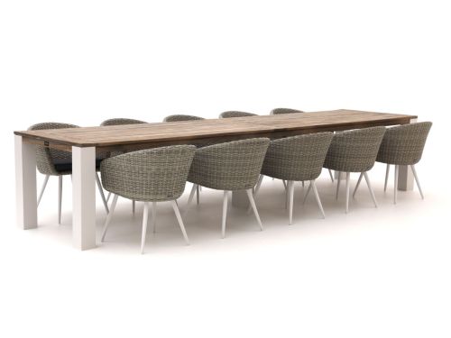 Manifesto Veruno/ROUGH-X 400cm dining tuinset 11-delig - Laagste prijsgarantie!