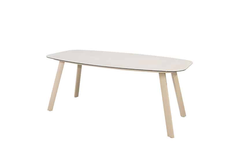 manolo dining tafel latte printed keramiek 180×95 cm taste taste