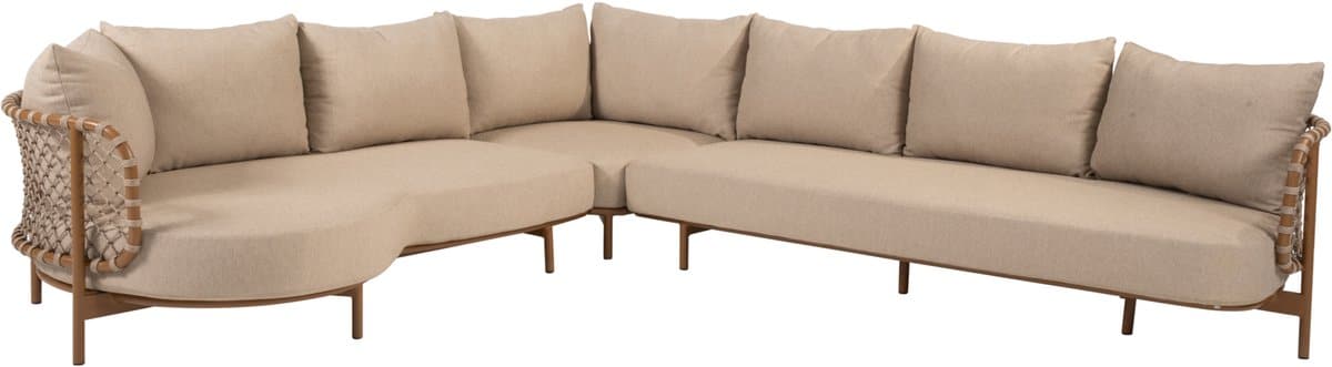 martinique modulaire hoek loungeset 3 delig amber 4 seasons outdoor