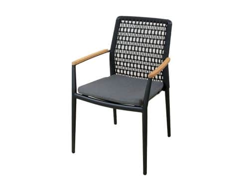 Masonville dining stoel midnight grey Oosterik Home - Oosterik home