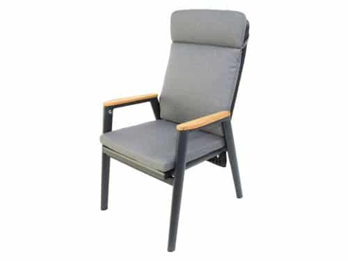 Masonville verstelbare dining stoel midnight grey Oosterik Home - Oosterik home