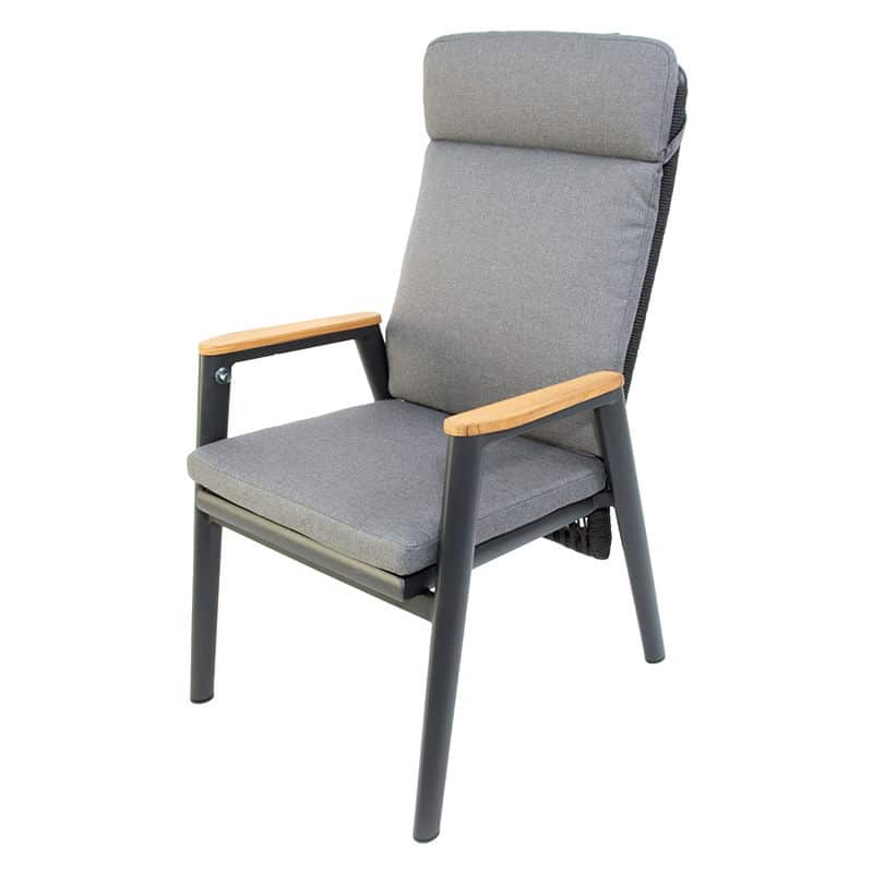 masonville verstelbare dining stoel midnight grey oosterik home oosterik home