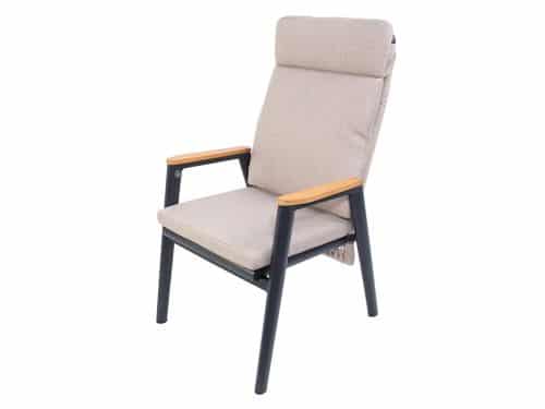 Masonville verstelbare dining stoel midnight grey sunny creme Oosterik Home - Oosterik home