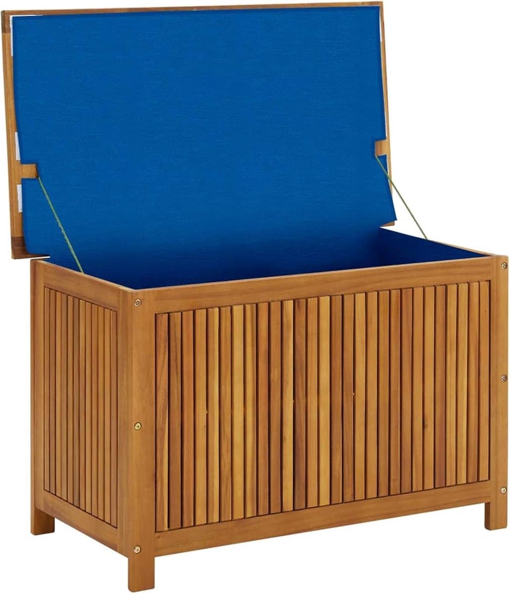 massief houten opbergbox voor tuin en buiten duurzame houtopslag