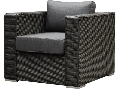 Matino premium lounge tuinstoel antraciet