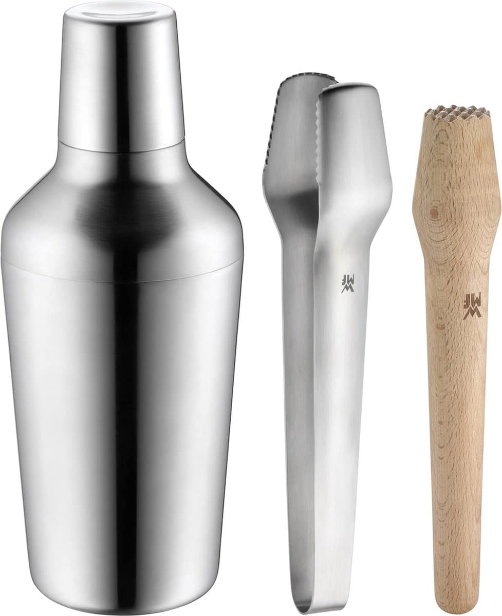 matroesjka cocktailset 5 delig, barset met roestvrijstalen cocktailshaker van 700 ml