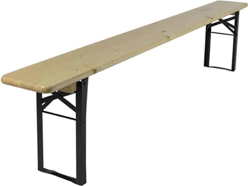MaximaVida inklapbare picknickbank Berlijn 200 x 25 cm 3