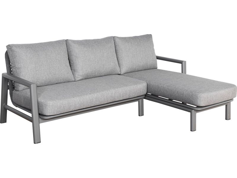Melbourne loungebank - grijs