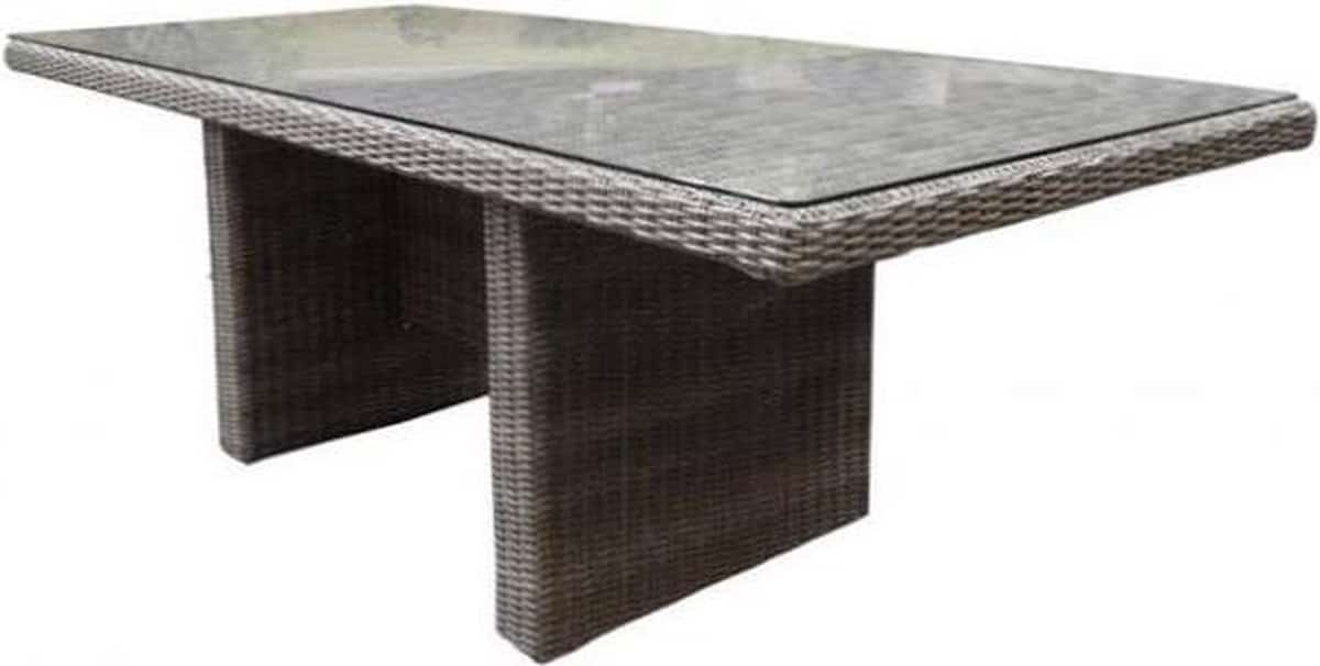 menorca dining tuintafel 220x100xh75 cm grijs