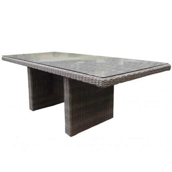menorca dining tuintafel 220x100xh75 cm grijs