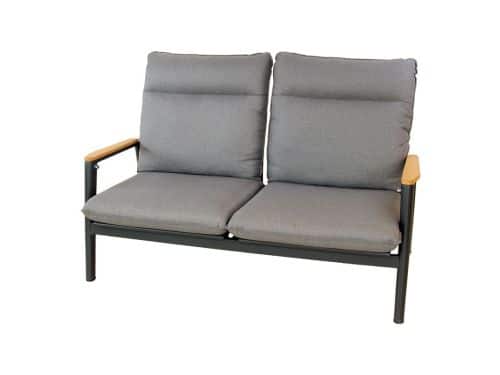 Merino lounge 2-zitsbank midnight grey Oosterik Home - Oosterik home