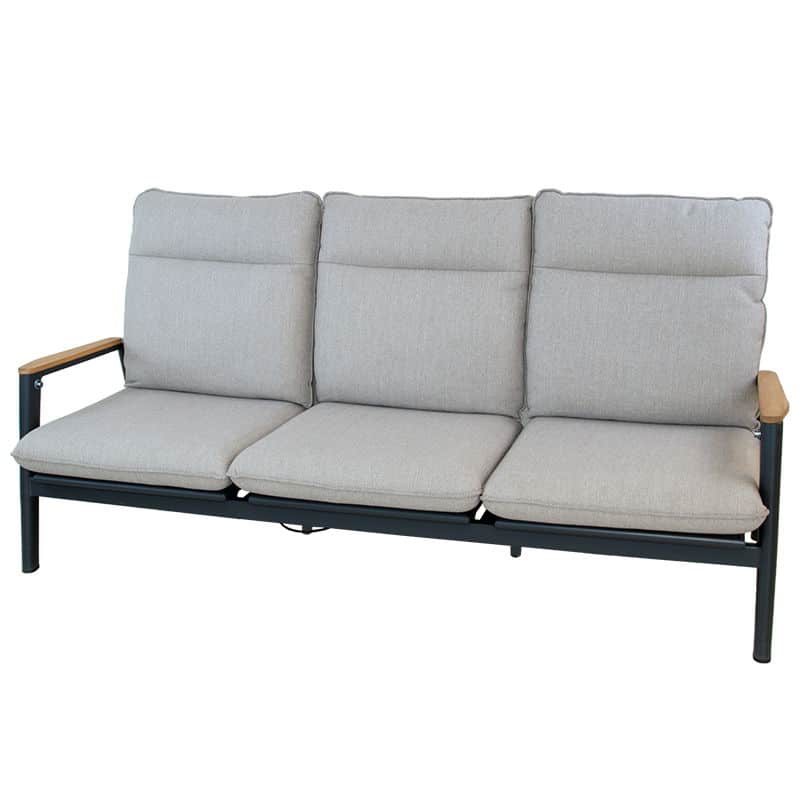 merino lounge 3 zitsbank midnight grey sunny creme oosterik home oosterik home