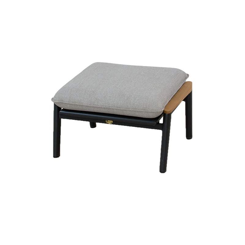 merino voetenbank midnight grey sunny creme oosterik home oosterik home