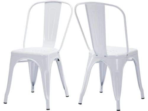 Metalen Bistroset - Industriële Eetkamerstoelen voor Binnen en Buiten