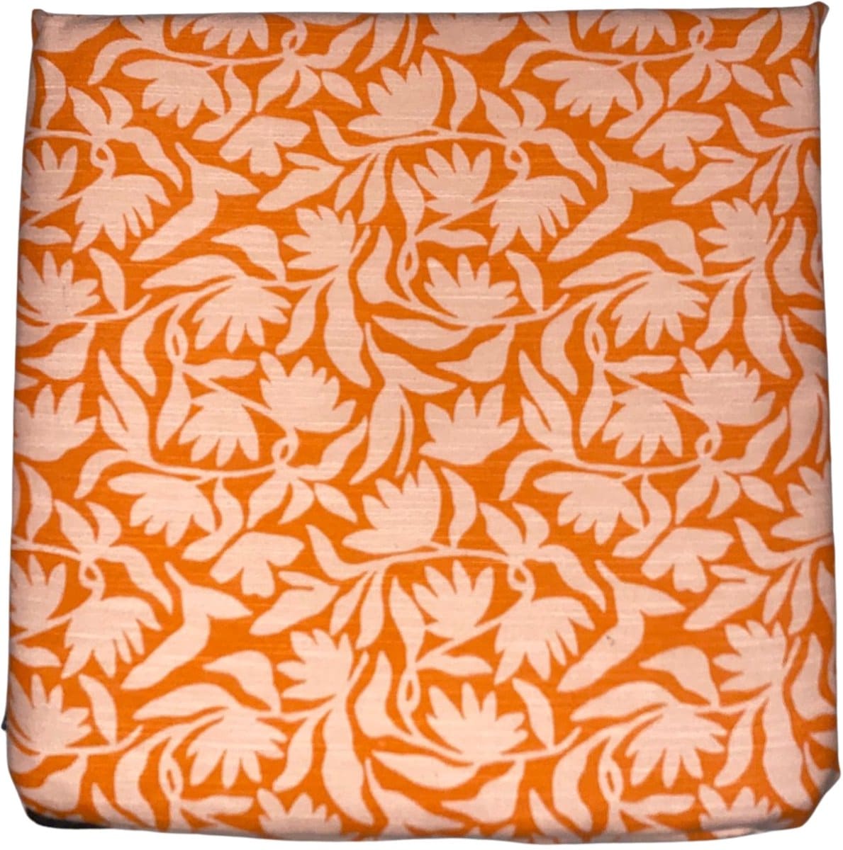 mica kelly bistro kussen oranje 40x40x5 cm tuinkussen stoel