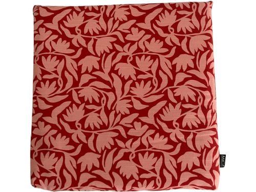 Mica Kelly Bistro Kussen Rood 40x40x5 cm - Tuinkussen Stoel