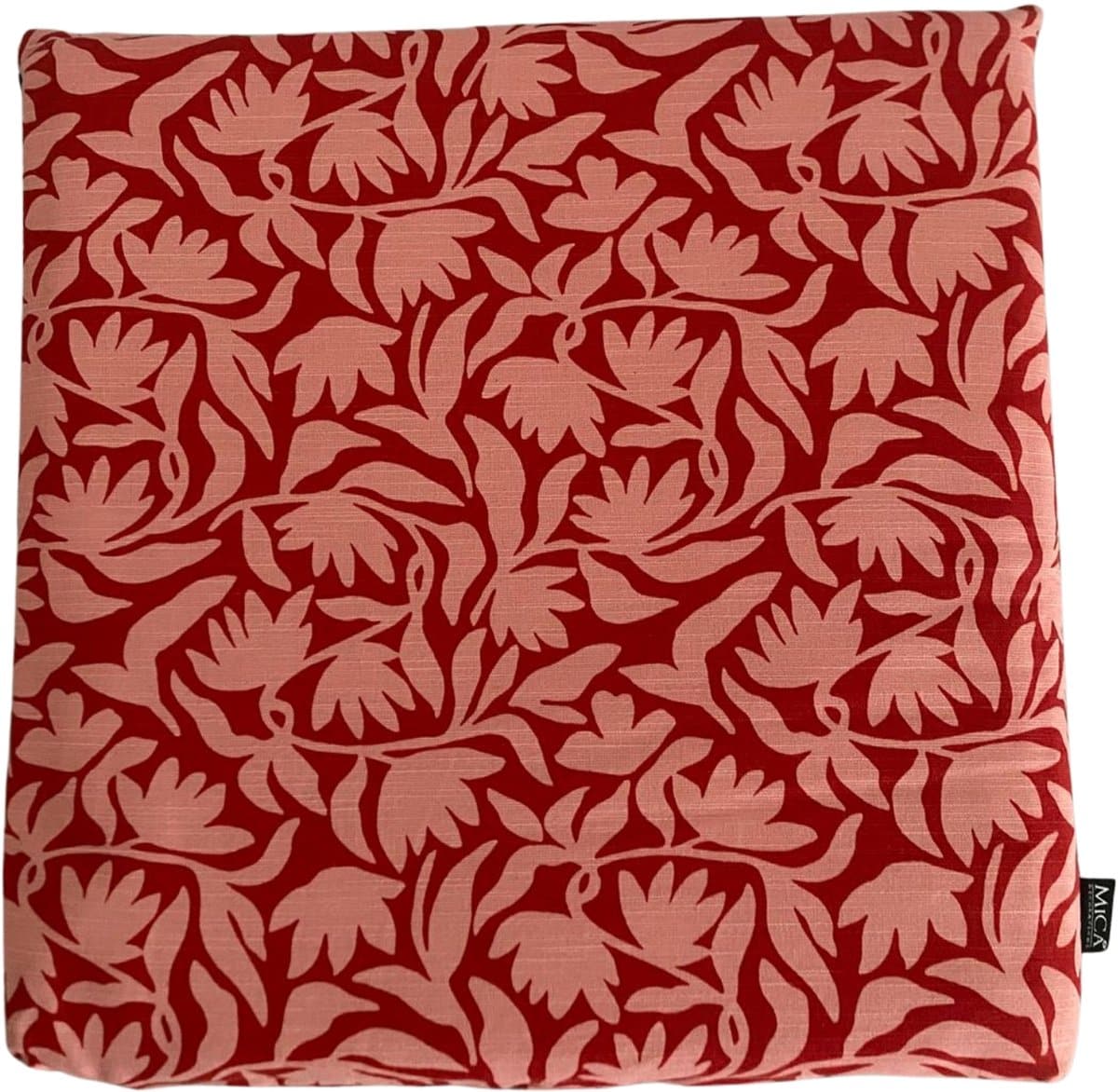 mica kelly bistro kussen rood 40x40x5 cm tuinkussen stoel