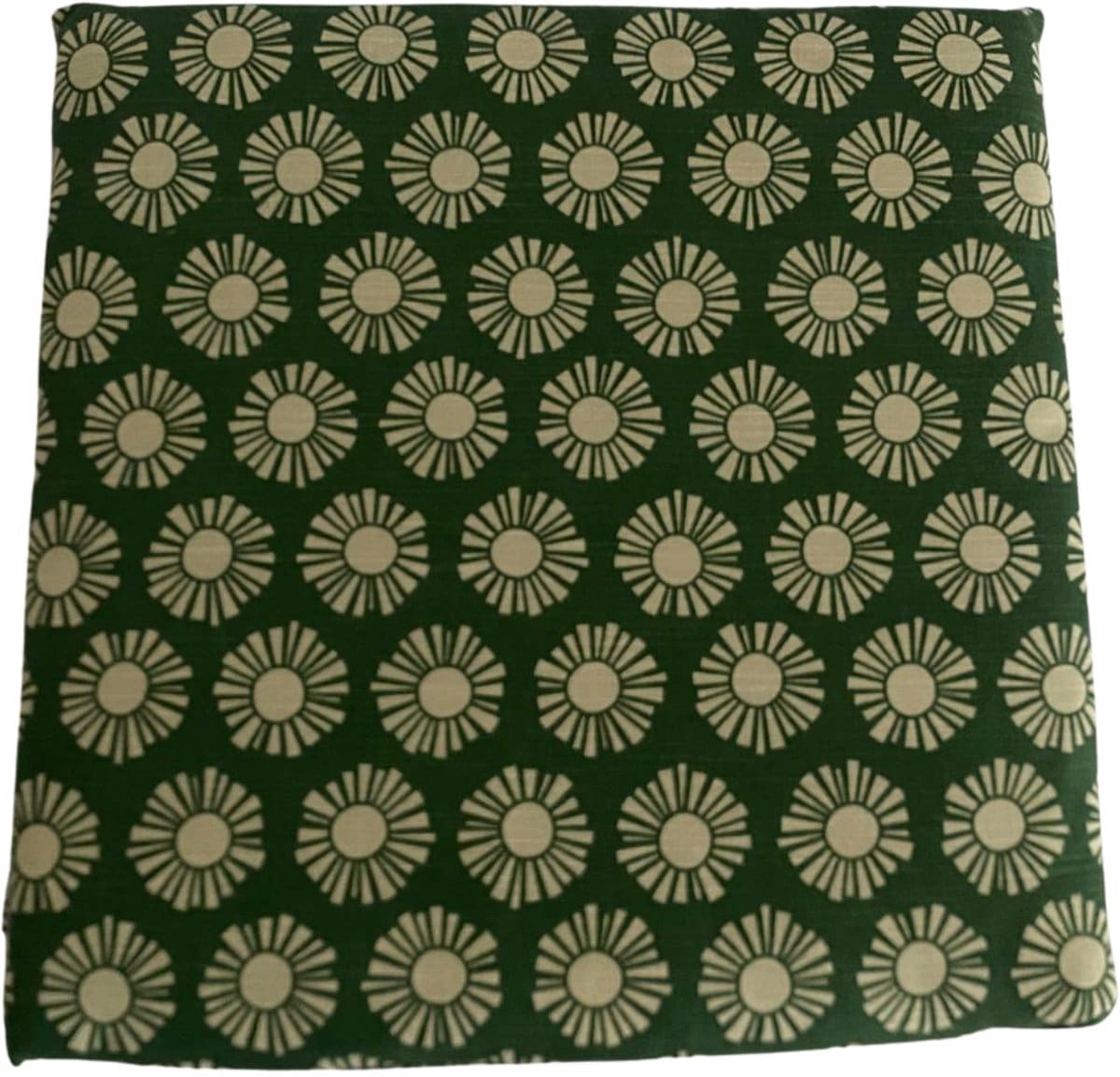 mica kumara bistro kussen donkergroen 40x40x5 cm tuinkussen stoel