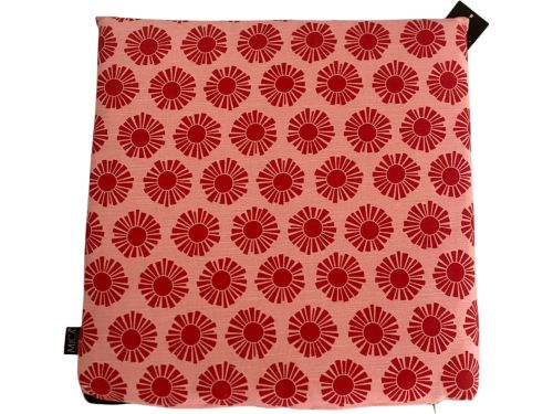 Mica Kumara Bistro Kussen Roze 40x40x5 cm - Tuinkussen Stoel