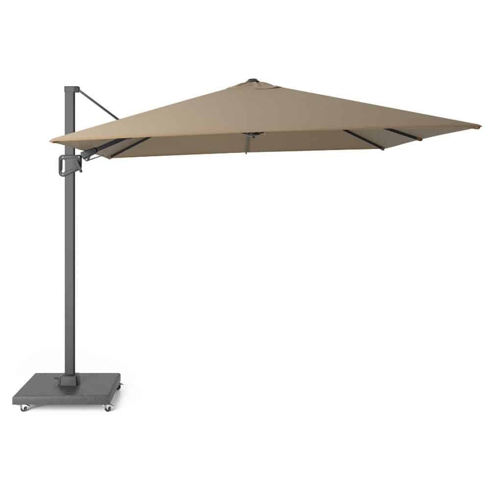 milano t² zweefparasol | 300x300cm | taupe