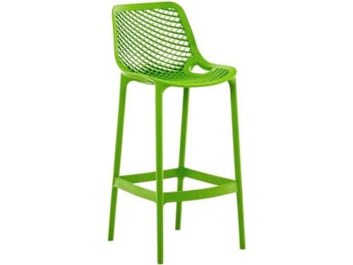 Moderne Barkruk met Rugleuning en Voetsteun - Ergonomisch en Waterafstotend