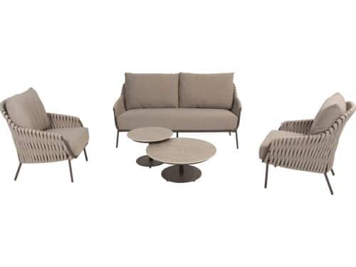 Montera stoel bank loungeset 5 delig keramiek rope terre 4