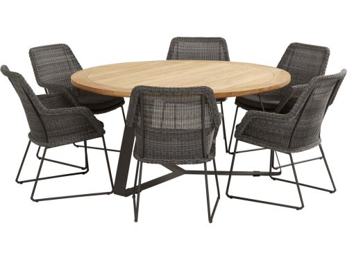 Mulia dining tuintafel 280x130xH76 cm ovaal
