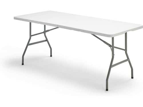 Multifunctionele klaptafel 180 x 74 x 74 cm wit KG