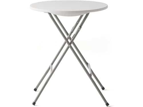 Multifunctionele klaptafel Ø60 cm - Opvouwbaar, Wit
