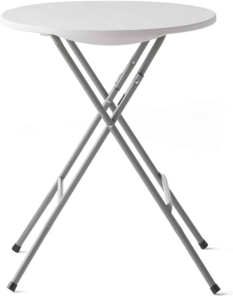 multifunctionele klaptafel Ø60 cm opvouwbaar, wit