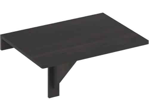 Multifunctionele Wandmontage Klaptafel van Hout - Espresso