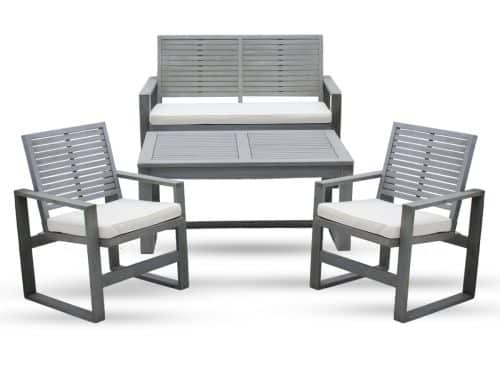 Muntel® Tuinset - 4 Delig - Stoelen - Bank