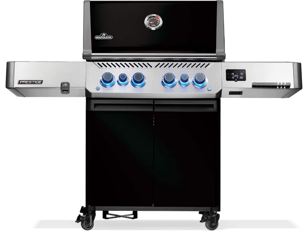 napoleon prestige 500 connected gas bbq zwart