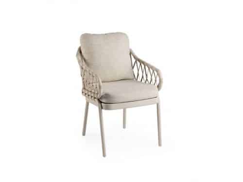 Natal dining stoel champagne Tierra Outdoor - Tierra outdoor