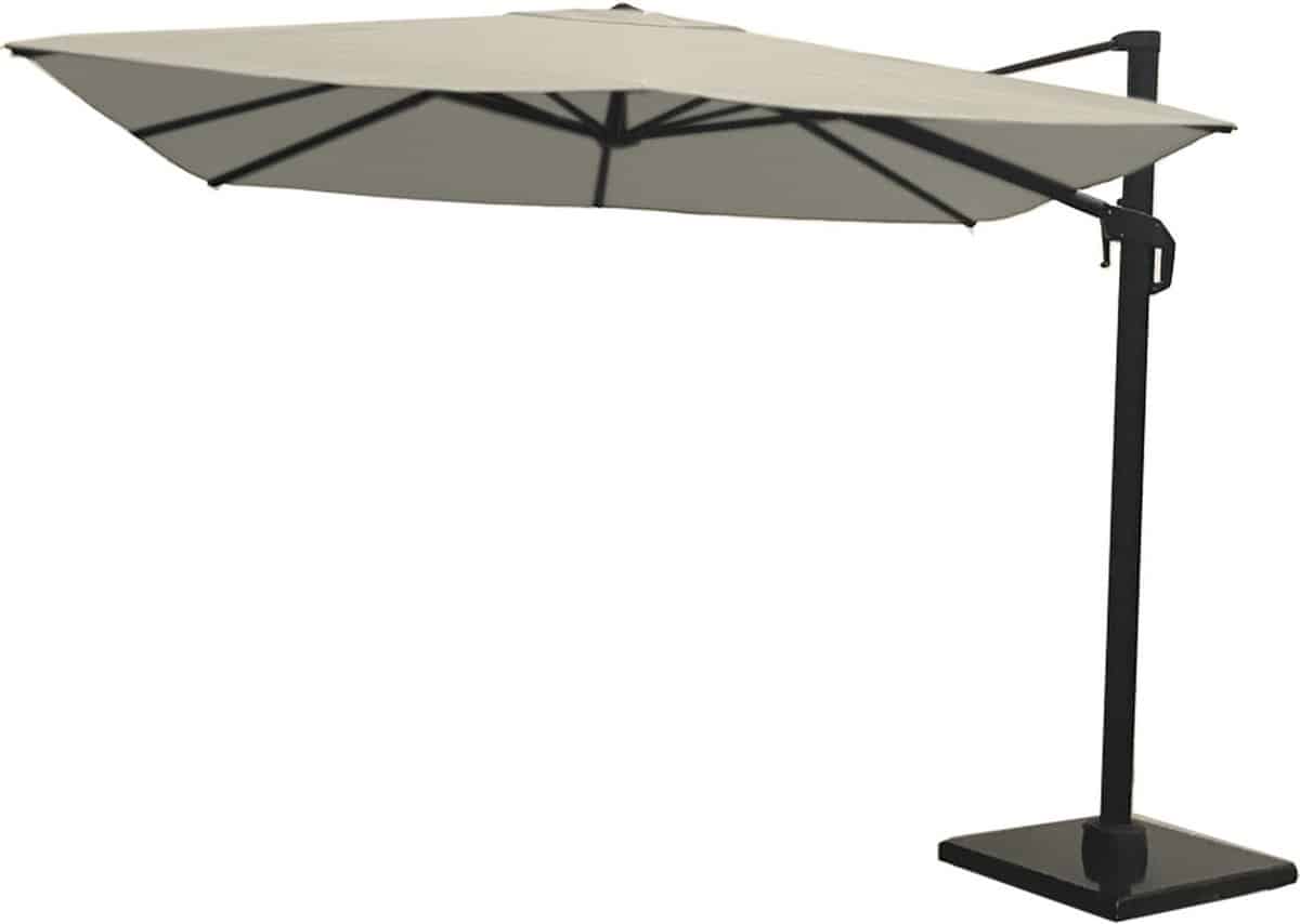 nesling coolfit zweefparasol plus 300x300cm, gebroken wit